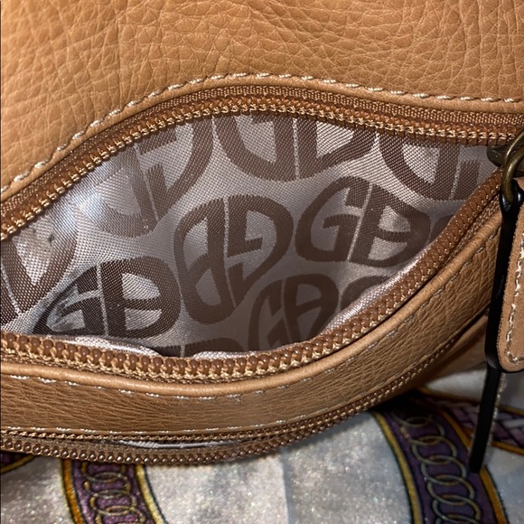 Giani Bernini Tan Genuine Leather tote - Picture 8 of 8